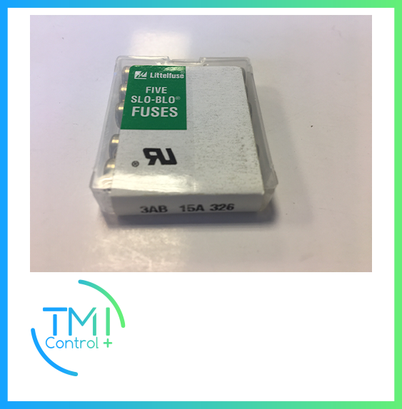 MYDATA - Five SLO-BLO fuses - 3AB 15A 326