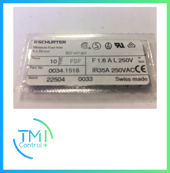 MYDATA - Miniature fuse-links 5 x 20 mm - P/N : 0034.1518