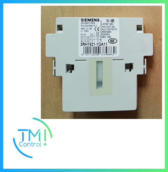 SIEMENS - 03003109-01 auxiliary switching bloc 3RH1 / 2pol / 1Ö+1S