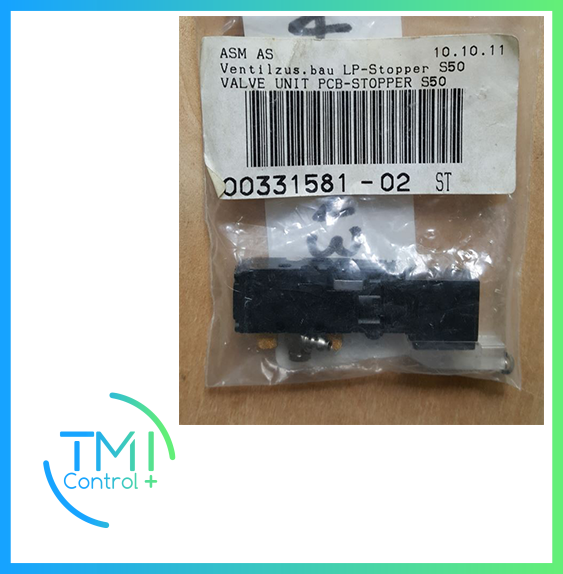 SIEMENS - 00331581-02 VALVE UNIT PCB-STOPPER S50