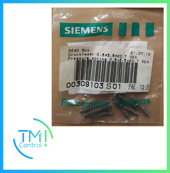 SIEMENS - 00309103S01 Pressure spring 0.5 x 3.5 x 20.7 V2A