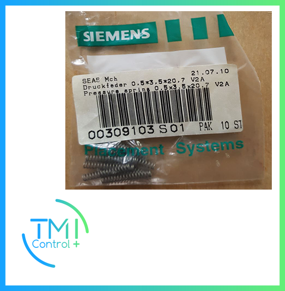 SIEMENS - 00309104S01 Pressure spring 0.6 x 5.6 x 18 V2A